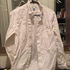 Old navy white button up